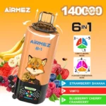 Airmez 140K Puffs 140000 6-in-1 Nagykereskedelmi Eldobható E-Cigaretta – Prémium Vaping Élmény Kiváló Árban - Image 2