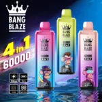 Bang Blaze 60000 Puffs 4 az 1-ben Aromás Vape – Egyszer használatos Vape
