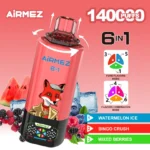 Airmez 140K Puffs 140000 6-in-1 Nagykereskedelmi Eldobható E-Cigaretta – Prémium Vaping Élmény Kiváló Árban - Image 7