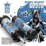 Bang Blaze 60K Shisha | 60,000 Slukk és kristálytiszta egyszer használatos vape - Image 7