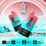 Bang King 50000 Puffs 50k Egyszer használatos e-cigaretta kettős ízzel, okos képernyővel - Image 2
