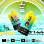 Bang King 50000 Puffs 50k Egyszer használatos e-cigaretta kettős ízzel, okos képernyővel - Image 3