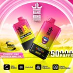 Bang King 50000 Puffs 50k Egyszer használatos e-cigaretta kettős ízzel, okos képernyővel - Image 9