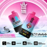 Bang King 50000 Puffs 50k Egyszer használatos e-cigaretta kettős ízzel, okos képernyővel - Image 12