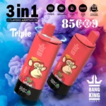 Bang King Triple 85000 Puffs - 3 az 1-ben egyszer használatos e-cigaretta 85,000 slukkal - Image 5