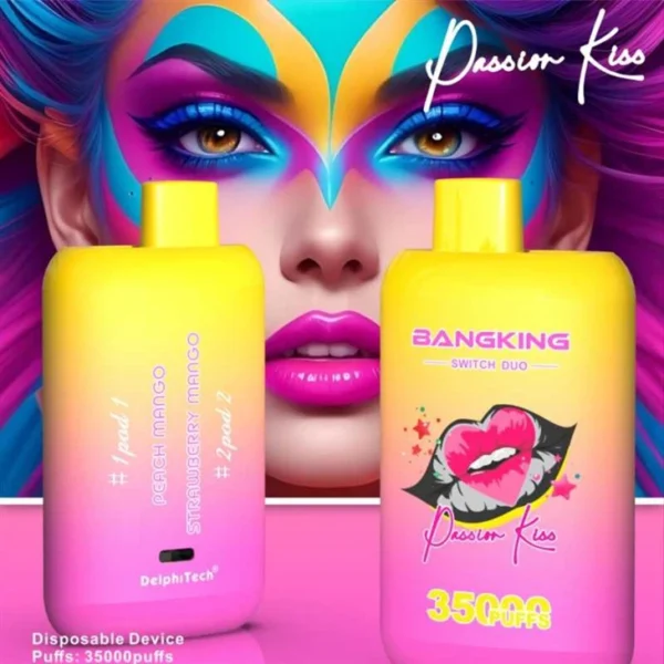 Bang Switch Duo 35000 Puffs - Egyszer használatos Vape Két Íz Kombinációval