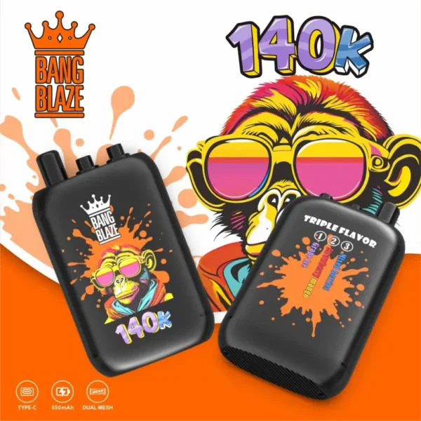 Bang Blaze 140K Puffs 3 in 1 Vape – Kompakt erő, hosszan tartó élmény