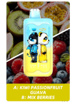 Merry Mi Panda Twins 40000 Puffs 2 az 1-ben Eldobható Vape – Két Íz Egy Készülékben - Image 7