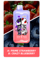 Merry Mi Panda Twins 40000 Puffs 2 az 1-ben Eldobható Vape – Két Íz Egy Készülékben - Image 4