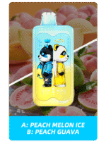 Merry Mi Panda Twins 40000 Puffs 2 az 1-ben Eldobható Vape – Két Íz Egy Készülékben - Image 5