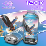 QQ BANG 120000 Puffs Blueberry Red Raspberry