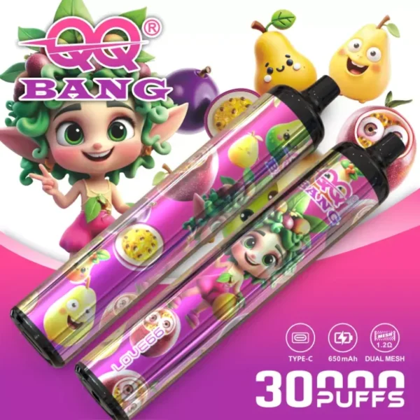 🔥 QQ Bang 30K – 30 000 Puff Eldobható Vape | Crystal Pen Design, Egyszerű Hordozható Vape