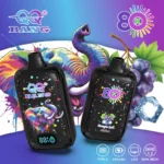 🔥 QQ Bang 80K – 80 000 Puff Eldobható Vape | Type-C Újratölthető, Mesh Coil, LED kijelző - Image 8