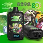 🔥 QQ Bang 80K – 80 000 Puff Eldobható Vape | Type-C Újratölthető, Mesh Coil, LED kijelző - Image 6