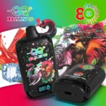 🔥 QQ Bang 80K – 80 000 Puff Eldobható Vape | Type-C Újratölthető, Mesh Coil, LED kijelző - Image 2