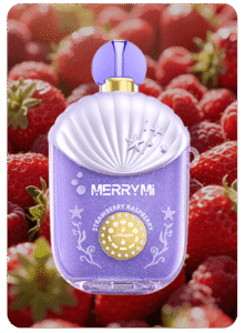 Merry Mi Kitty S 40000 Puffs – Cserépfűszeres málna-eper íz
