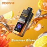 Merry Mi Mecha Pro 35000 Puffs – Smart Display kijelzős eldobható vape Turbo és Normal móddal - Image 2