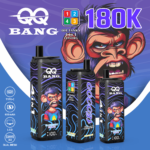 QQ BANG 180K Eldobható Vape – 180 000 Puff • 4 az 1-ben Ízrendszer • LCD Kijelző - Image 2