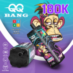 QQ BANG 180K Eldobható Vape – 180 000 Puff • 4 az 1-ben Ízrendszer • LCD Kijelző - Image 3