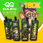 QQ BANG 180K Eldobható Vape – 180 000 Puff • 4 az 1-ben Ízrendszer • LCD Kijelző